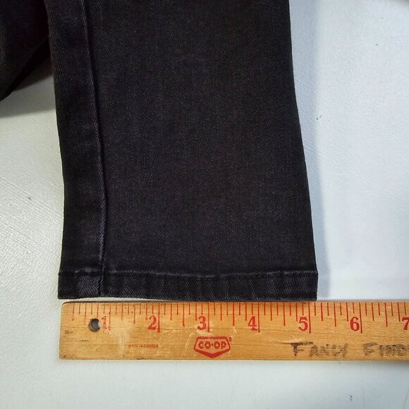 Democracy Jeans Womens 14 Black Skinny Ab Technology Stretch Denim Everyday Fit - Picture 13 of 14